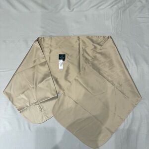 Adrianna Papell Champagne Satin Shawl Wrap – One Size